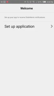 DeskAlerts android App screenshot 1