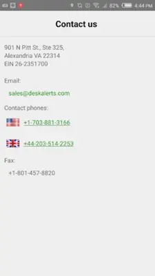 DeskAlerts android App screenshot 4